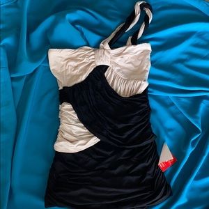 NWT ASOS One Shoulder Strap Top  US 6